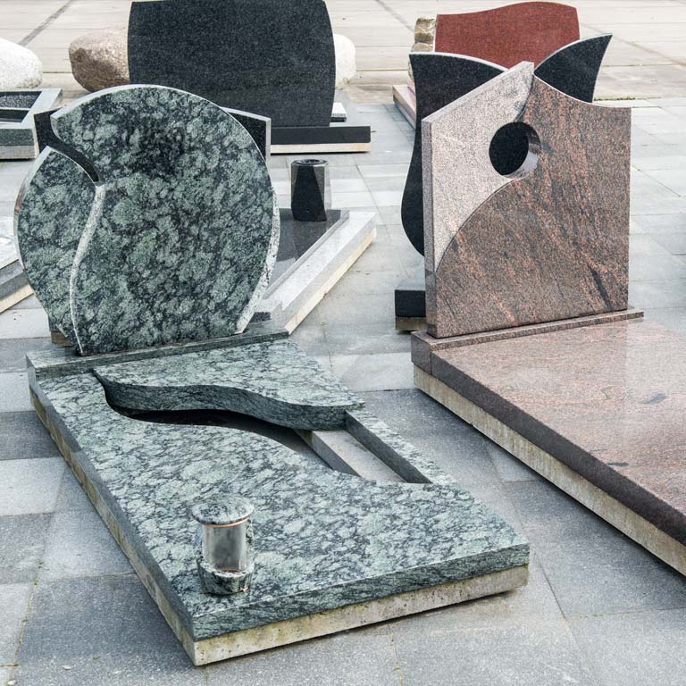 Grafmonumenten van graniet
