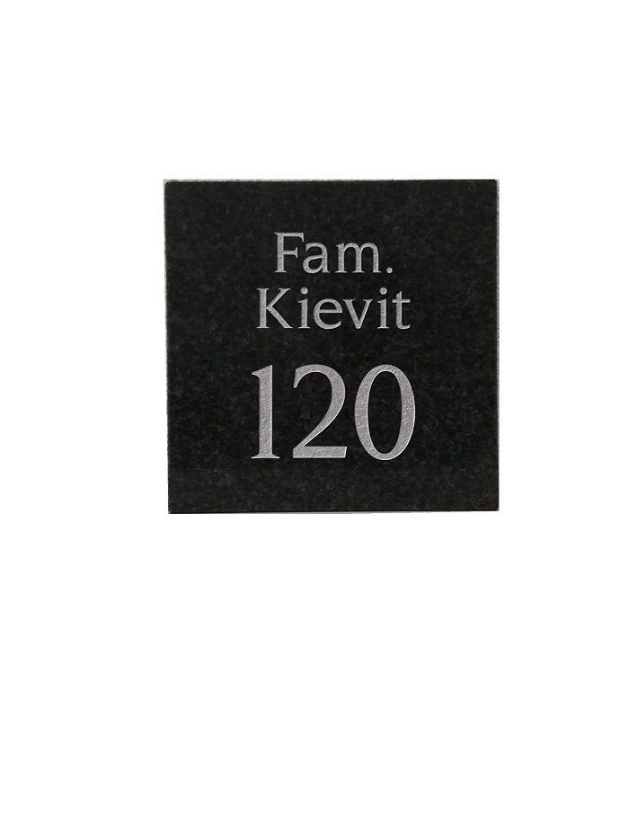 Naambord graniet Impala