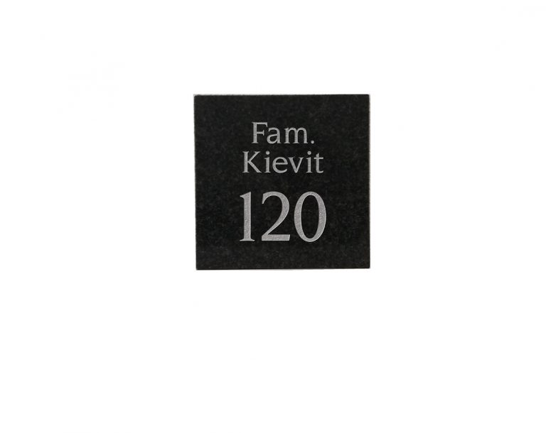 Naambord graniet Impala