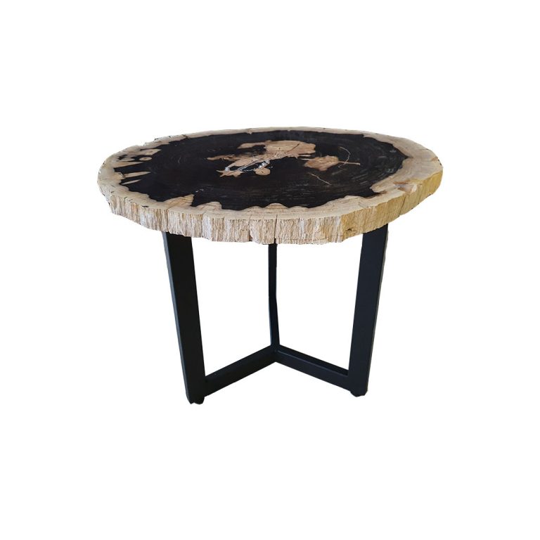 Versteend hout bijzettafel