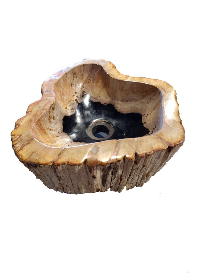 Waskom versteend hout WVH32571A