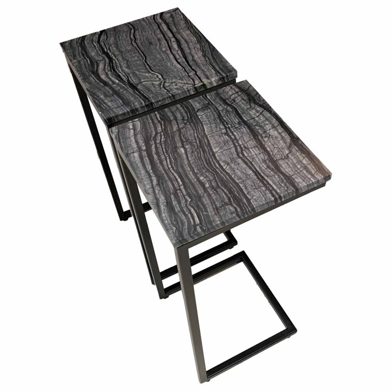 Marmeren laptoptafels Black Bamboo