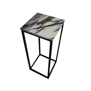 zuil-marmer-zwart-wit