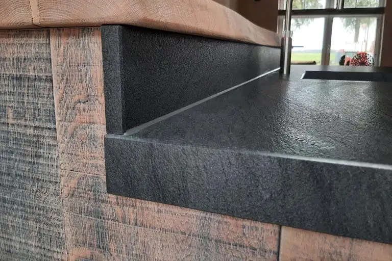 Detailfoto van smetplint