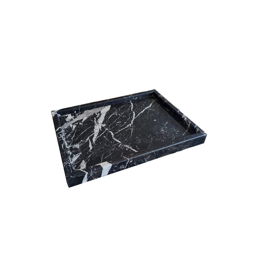 nero-marquina-zwart-marmer-dienblad